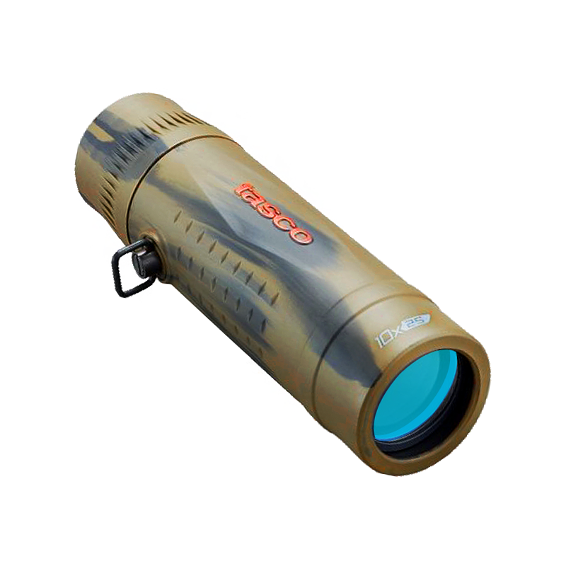 美国TASCO 568125 小单筒 迷你望远镜 10X25 迷彩